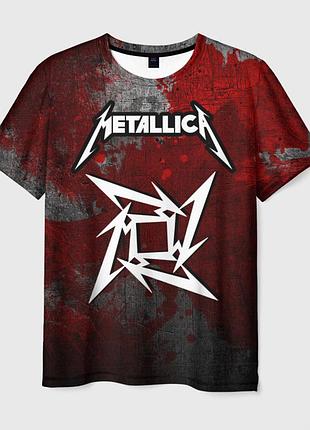 Футболка 3d «metallica»