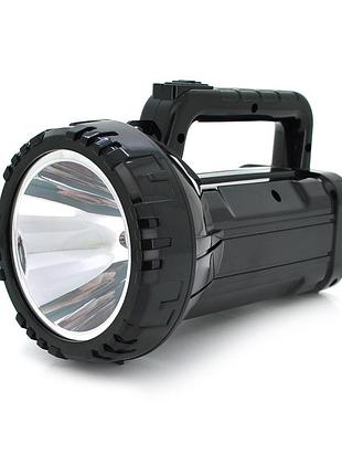 Фонарь поисковый lontor ctl-sl051a, 1led t6, 5w, 2 режима, 2400mah, black, ip40, 210х125х150мм, box