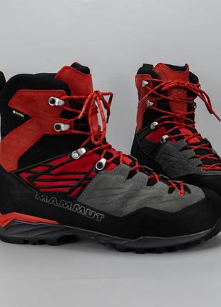 Профессиональные туристические ботинки на мембране mammut kento pro high gore-tex.