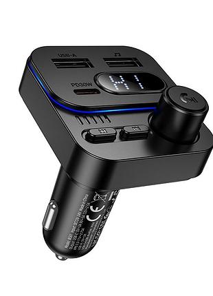 Fm- модулятор borofone bc61, black, oem