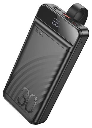 Power bank hoco j123b 30000mah, 22.5w, black, 0.470kg