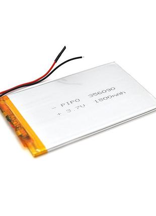 Літій-полімерний акумулятор 3,5 * 60 * 90mm (li-ion 3.7в 1800ма · год)