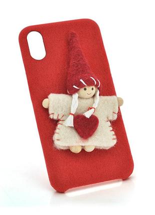 Накладка angel пушистая iphone 6/6s
