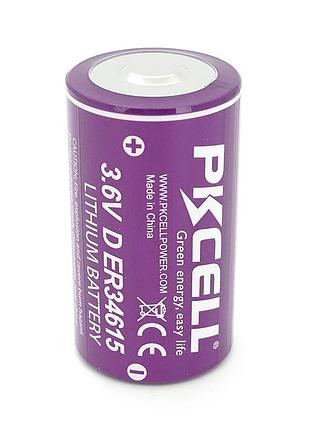 Батарейка литиевая pkcell er34615, 3.6v 19000mah, oem