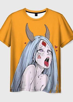 Футболка 3d - ahegao kaguya