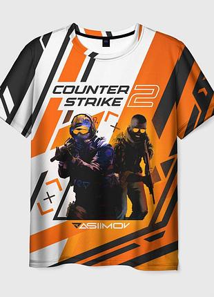 Футболка 3d counter strike 2 unisex