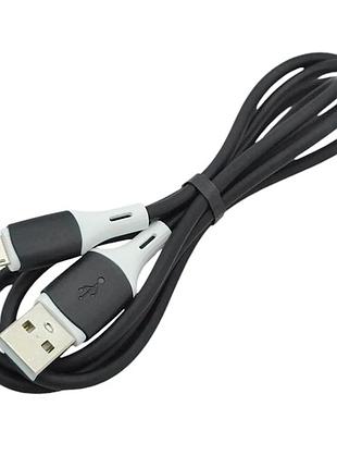 Кабель borofone bx79, usb-micro, 2.4a, довжина 1м, black, box