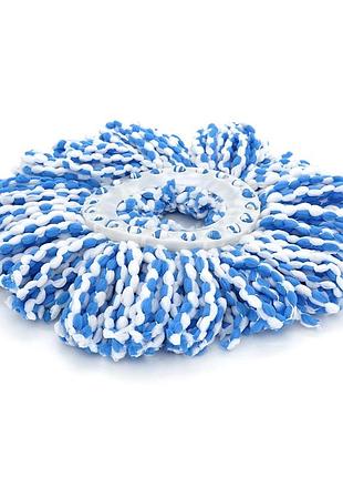 Насадка для швабры сменная lv-a01, blue-white