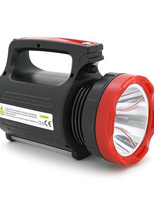 Фонарь переносной yj-2895, 1+22 led, 2+1 режим, встроенный аккумулятор, сзу, ремешок, box