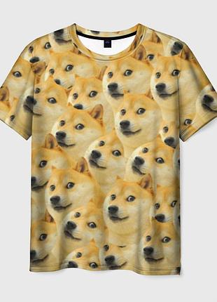 Футболка 3d «doge»