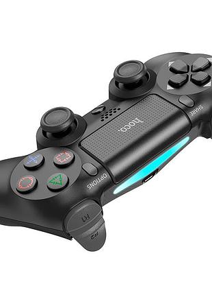 Геймпад бездротовий hoco dgm01 для ps4 sony wireless dualshock 4 (black), 3.7v, 600mah, box