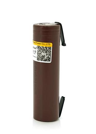 Акумулятор 18650 li-ion liitokala lii-hg2-n(nickel), 3000mah (2850-3000mah), 30a, 3.7v (2.75-4.2v), brown, pvc box
