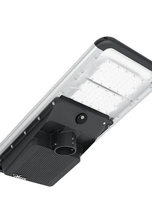 Solar led фонарь anern an-slz-40w, 40w, 96led, 192wh lifepo4, 18v 65w, 210lm/w, 120°, заряд 8 ч, разряд 4 часа, ip66. aluminium +