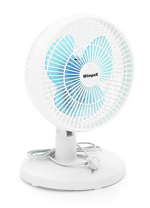 Вентилятор настольный wx-909, 220v, 50w, box