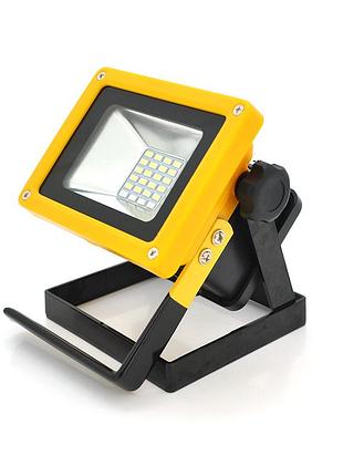 Переносний ліхтар-прожектор r15 (20w), 24 led(smd), 3 режими роботи, заряд від 5v, батарея 3*(18650/6800ma/h), box