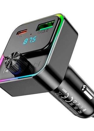 Fm-модулятор hoco e81, black, box
