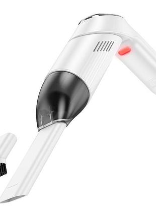 Автомобильный пылесос hoco zp6 12v, 60w питания от прикуривателя, white, box