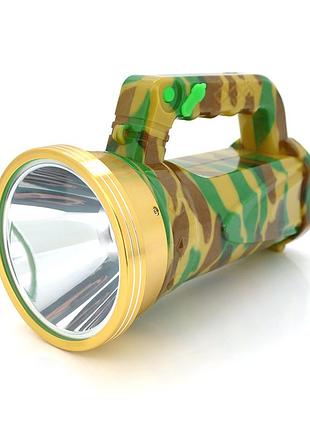 Фонарь переносной td-t26b, 3 режима, встроенный аккум, корпус прочный пластмасс, сзу, box