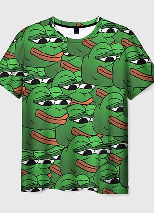 Футболка 3d «pepe the frog»