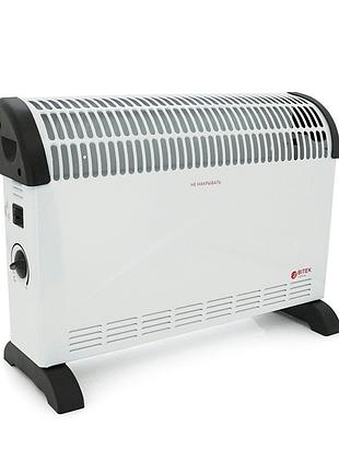 Электрический конвектор bitek bt-4120. мощность: 2000 вт (3 режима: 750/1250/2000 вт). white. box