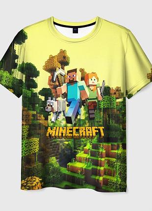 Футболка 3d «minecraft»