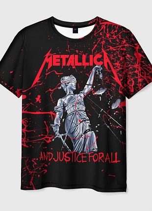 Футболка 3d «metallica»