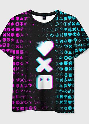 Футболка 3d «love death and robots» unisex