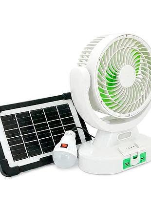 Вентилятор gdtimes gd 8021+лихтар, solar+ встроенный аккумулятор, box