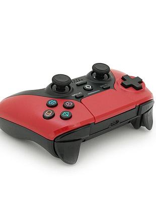 Геймпад brazzers br-ps02 беспроводной для ps4 wireless dualshock 4, red, 3.7v, 600mah, box