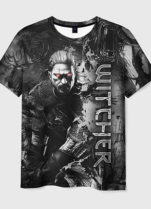 Футболка 3d «the witcher»