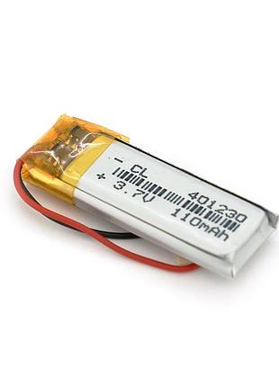 Литий-полимерный аккумулятор 4*12*30mm (li-ion 3.7в 110мач)