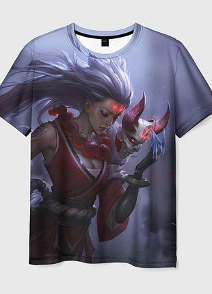 Футболка 3d «league of legends - mask»