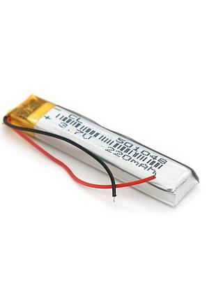 Литий-полимерный аккумулятор 5*10*48mm (li-ion 3.7в 220*ч)