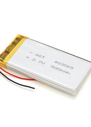Літій-полімерний акумулятор 4*30*65mm (li-ion 3.7в 500ма·ч)