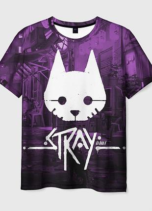 Футболка 3d «stray» unisex