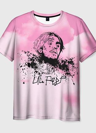 Футболка 3d "lil peep"