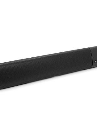 Колонка kisonli led-800b bluetooth 5.0, 2х5w, 1200mah, usb/tf/bt/fm/aux/lcd, dc: 5v/1a, black, box, q30