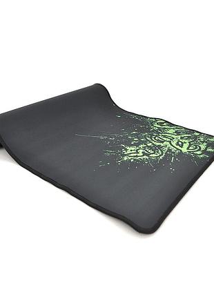 Коврик 300 * 800 тканевой razer с боковой прошивкой, толщина 3 мм, цвет black, пакет