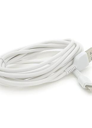 Кабель hoco x20, lightning-usb, 2a, white, довжина 2м, box