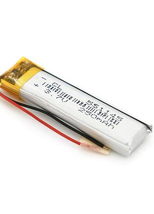 Літій-полімерний акумулятор 5,5*11*45mm (li-ion 3.7в 250ма·год)