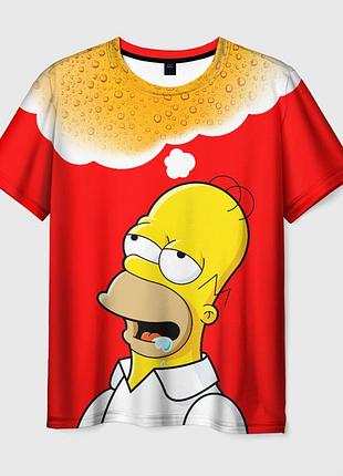Футболка 3d «homer dream»