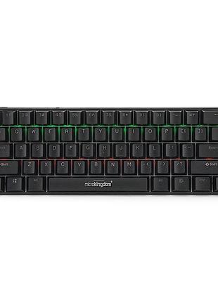 Клавиатура bluetooth с подсветкой mk-61, раскладная, 61 клавиша, (eng), black, box