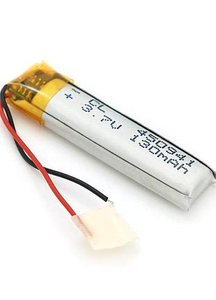 Литий-полимерный аккумулятор 4.5*0,9*41mm 3.7v (li-ion 3.7в 130мач)