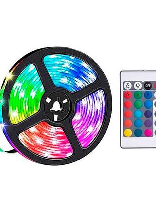Комплект светодиодной ленты hoco dl30 5050 rgb 4 метра usb+пульт, blister
