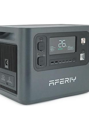 Портативна станція aferiy af-p280, lifepo4, що розширюється від 2048втч(max2800)вт,mppt 11.5-50в-20а(2*600вт),out220v. led.