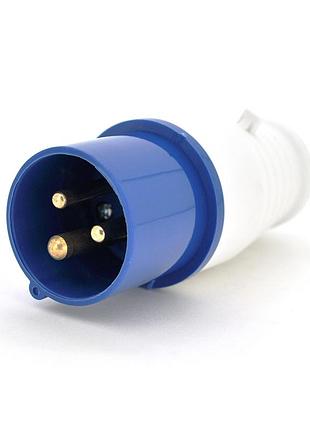 Вилка кабельная sf-013, 3 контакта, 2р + e, 16а, 380v, ip44