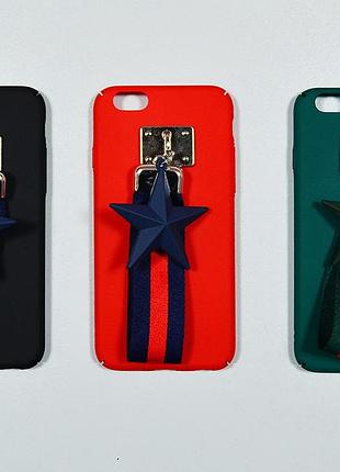 Накладка star с ремешком iphone 7/8
