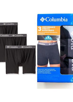 Мужские трусы columbia performance stretch boxer briefs. оригинал из сша. новые