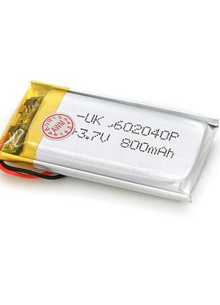 Литий-полимерный аккумулятор 6*20*40mm (li-ion 3.7в 450мач)