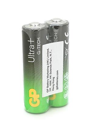 Батарейка gp ultra plus 15aup-2s2, щелочная aa, 2 шт в вакуумной упаковке, цена за упаковку